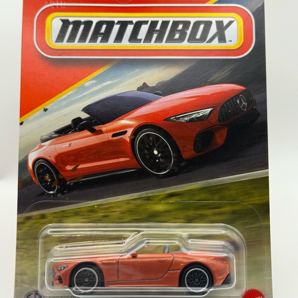 Match Orange Convertible Toy Car